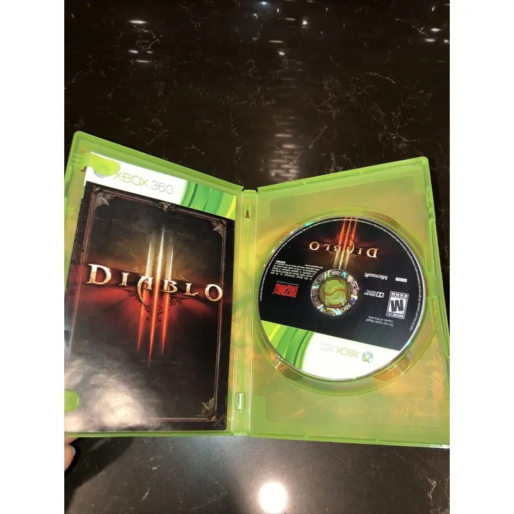 Diablo III‎ - Xbox 360 Game - Xbox360 Mature 17+ Very Good Tested